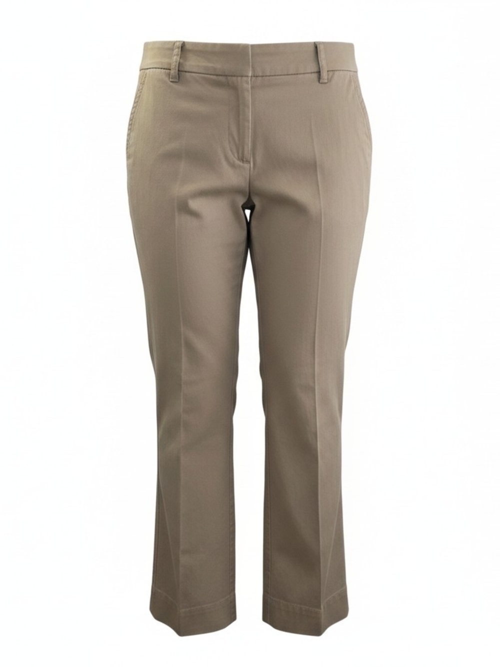 LONDONJEAN Women's Taupe-Brown Boot Cut Dress Pants